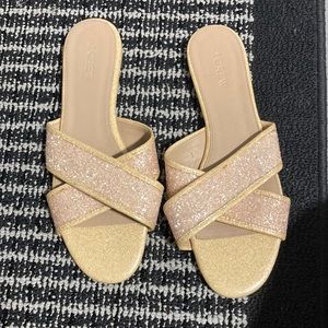 Glitter slides